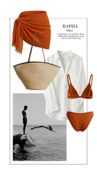 Rapha top - Burned orange