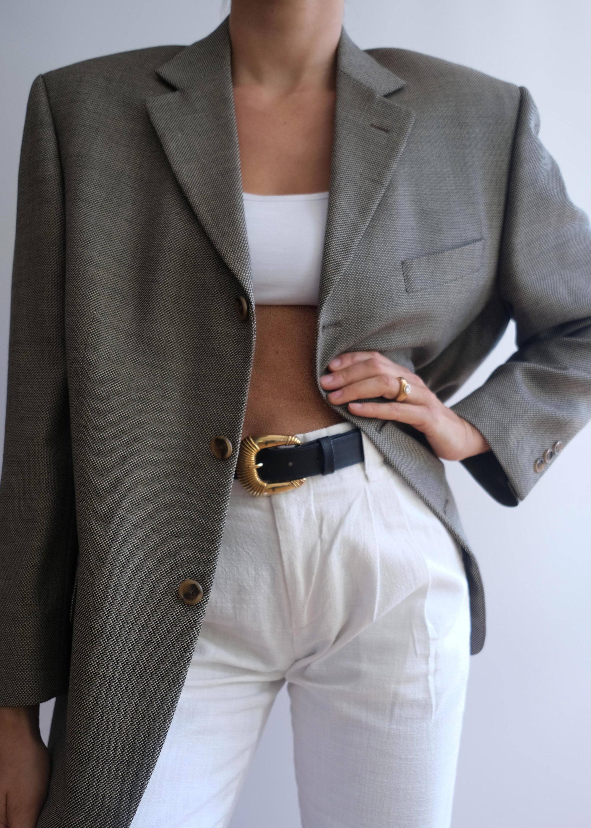 Vintage oversized Oscar De La Renta Blazer