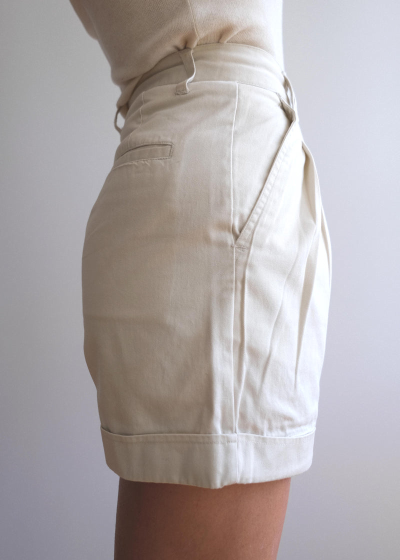Vintage Cotton 80's Shorts- size 26