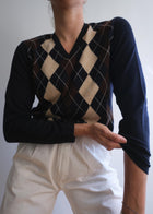 Aquascutum Country Club Argyle Merino Knit