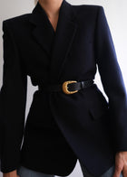 Italian Chic Virgin wool Blazer