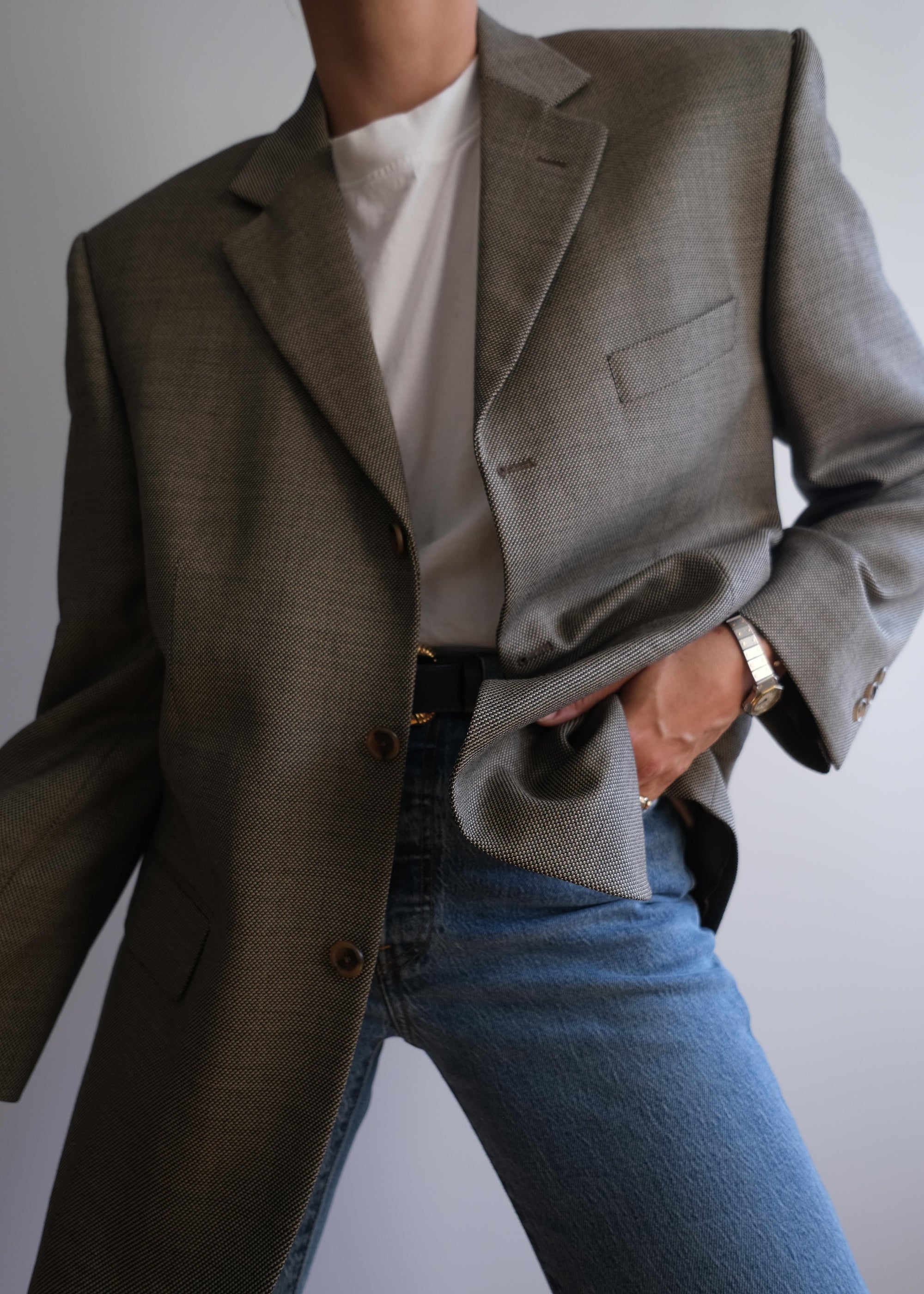 Vintage oversized Oscar De La Renta Blazer