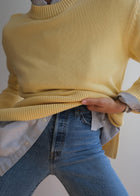 Classic 100 %  Newport beach cotton crewneck Sweater