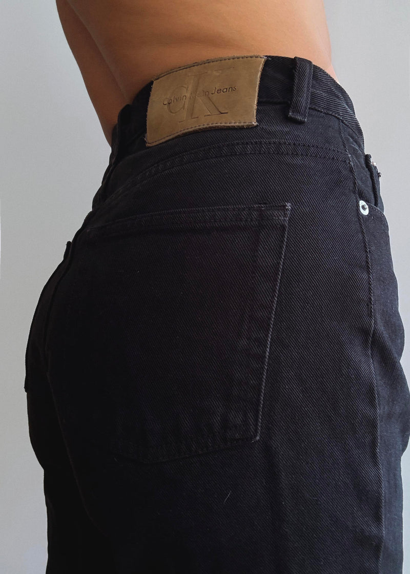 Vintage Calvin Klein Cotton Black Denim-27