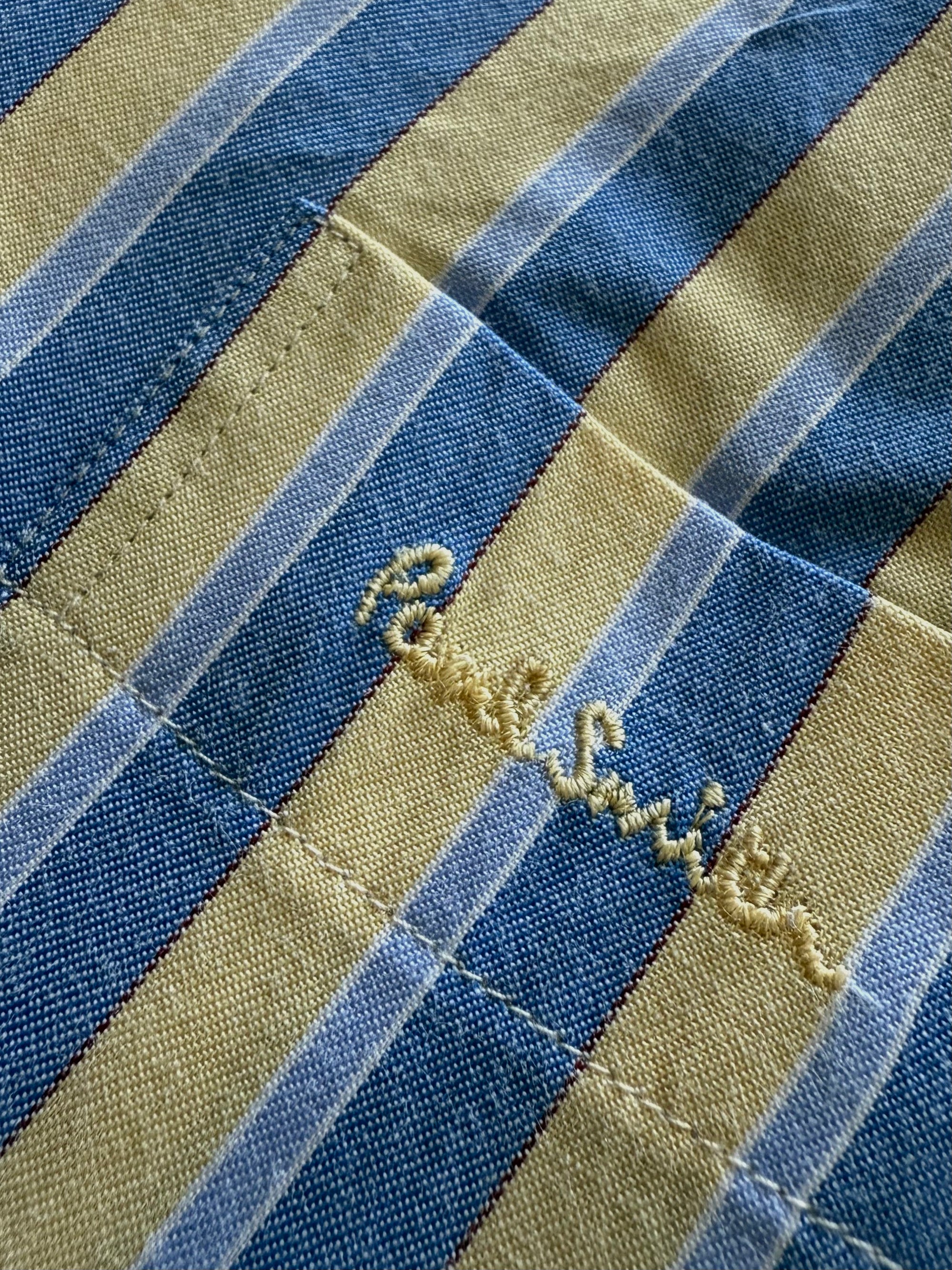 Vintage European Striped Paul Smith Riviera cotton Shirt
