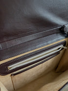 Leather Coffee hour bag, Summer classic