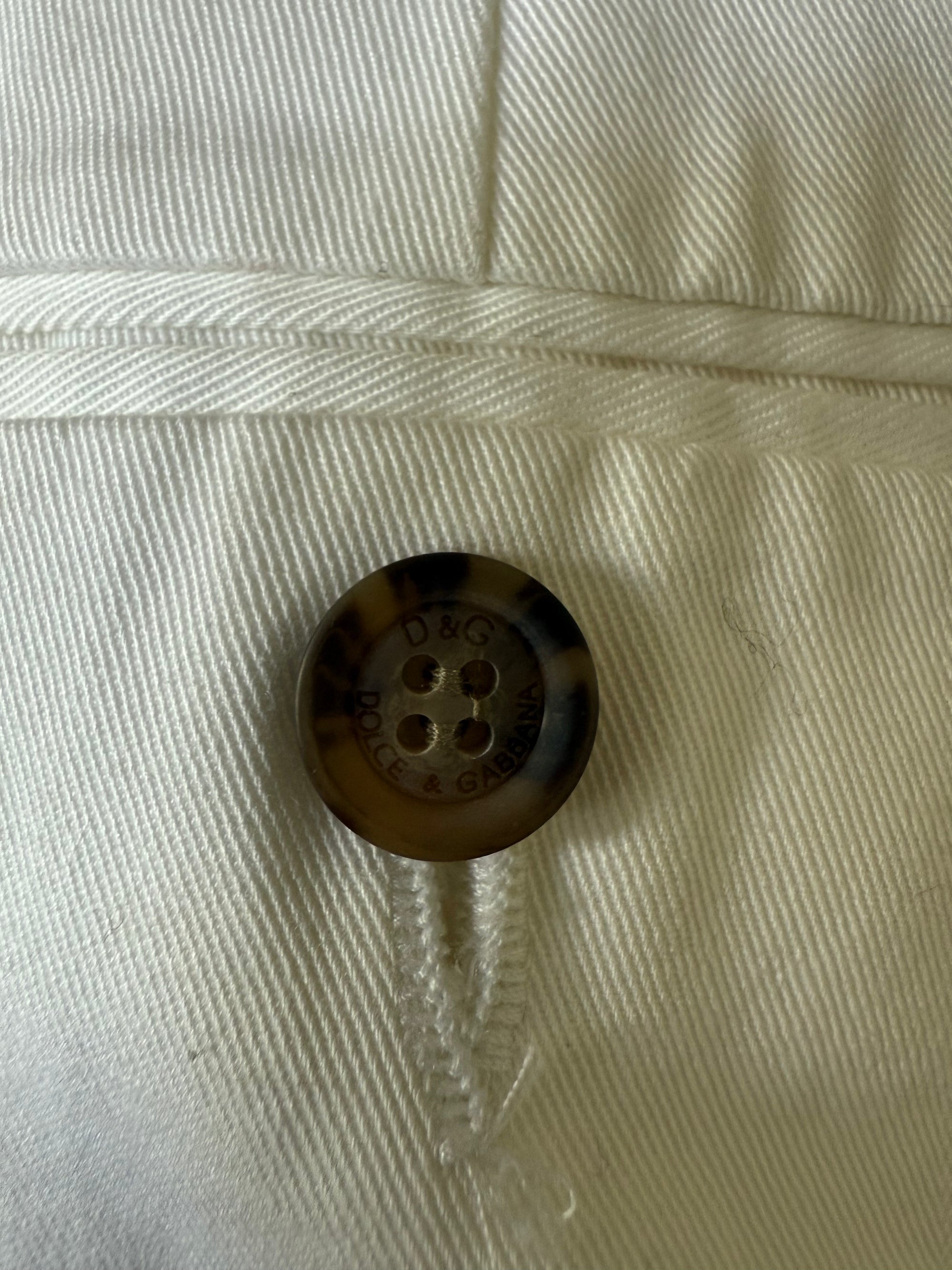 Vintage Dolce & Gabbana Tailored Summer Shorts 25 (2)