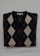 Aquascutum Country Club Argyle Merino Knit