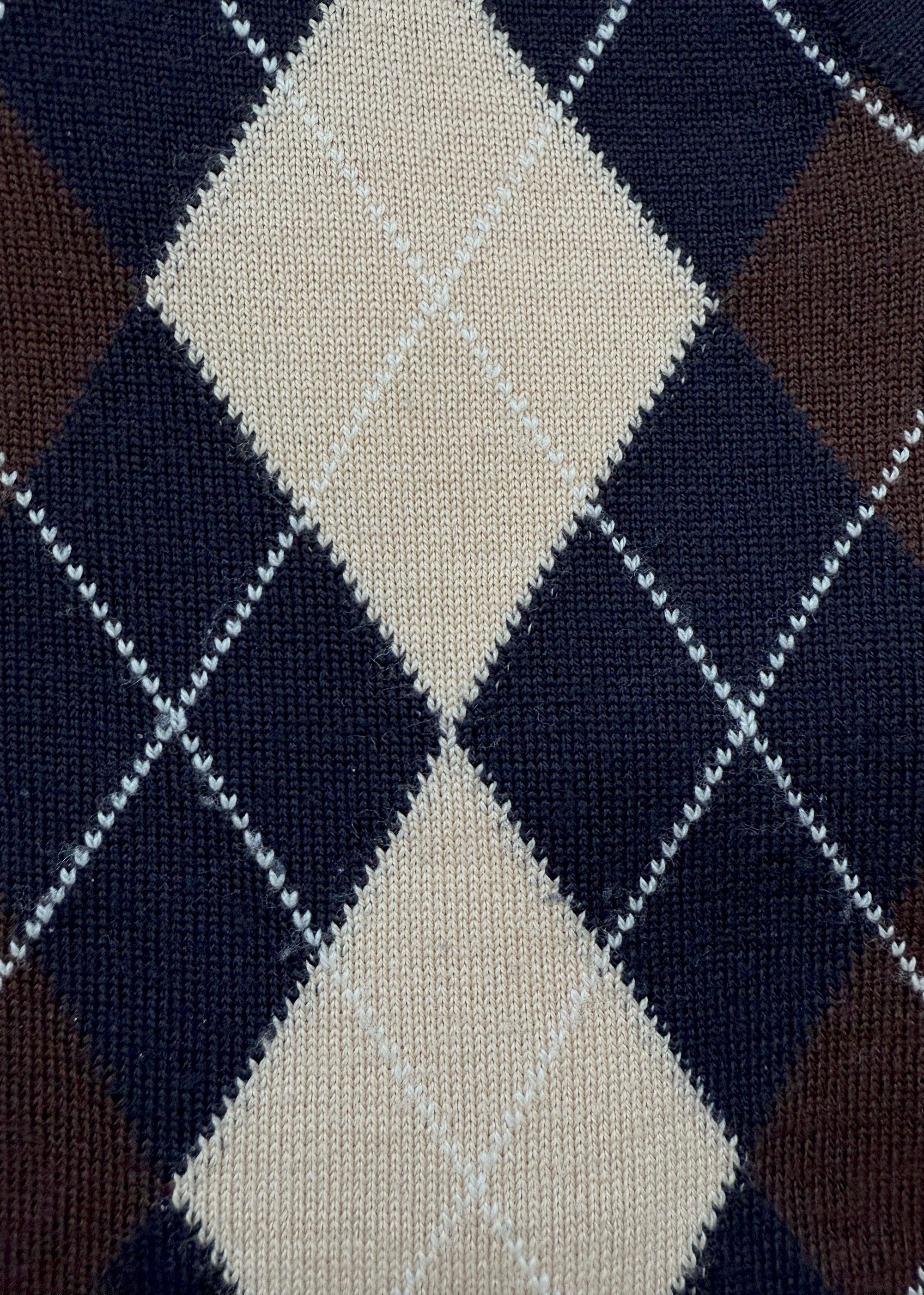 Aquascutum Country Club Argyle Merino Knit