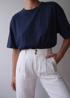 The Essential Cotton-Linen Pant