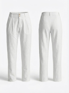 Cotton Linen Pants – Fitted