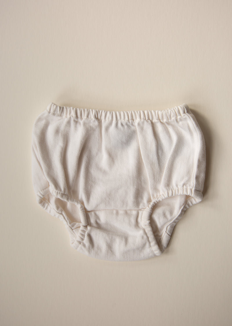 Vintage-Style Cotton Baby Diaper Cover — 0–3 Months
