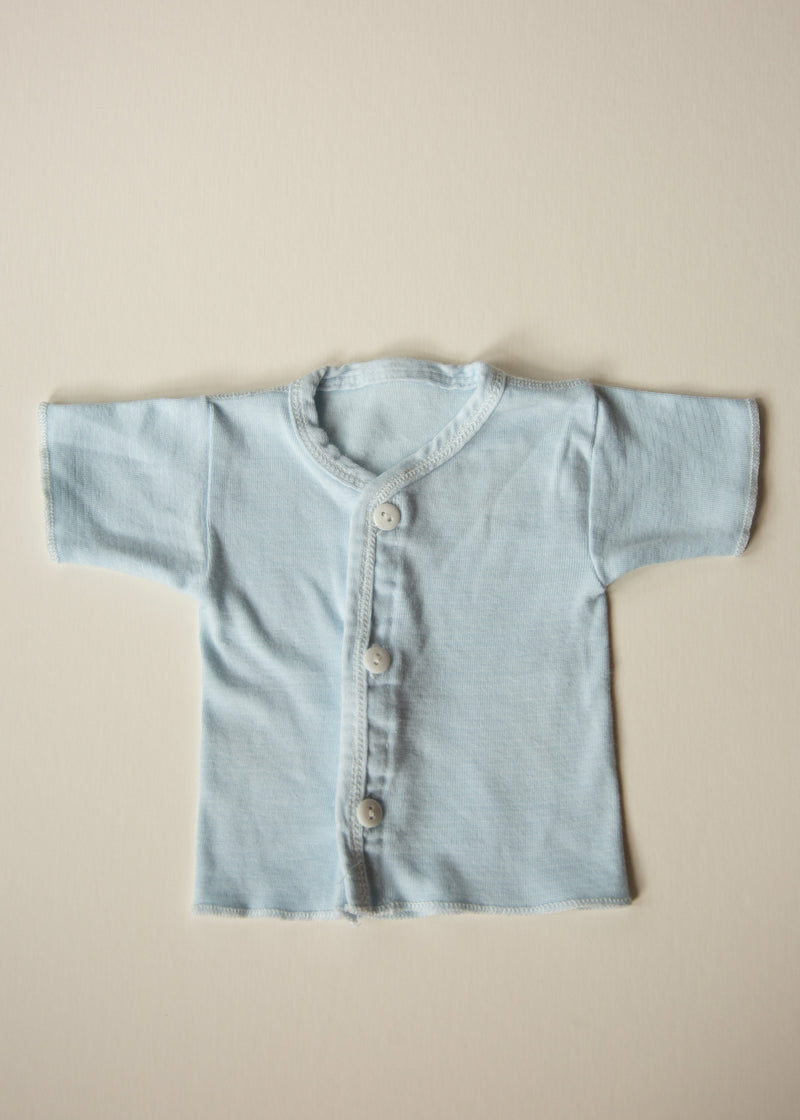 Organic cotton  Baby Wrap Shirt —0-3