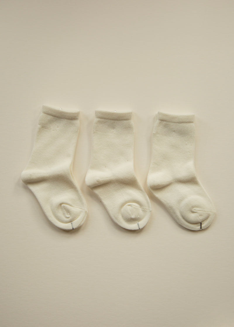 Vintage Baby Socks — Set of 3