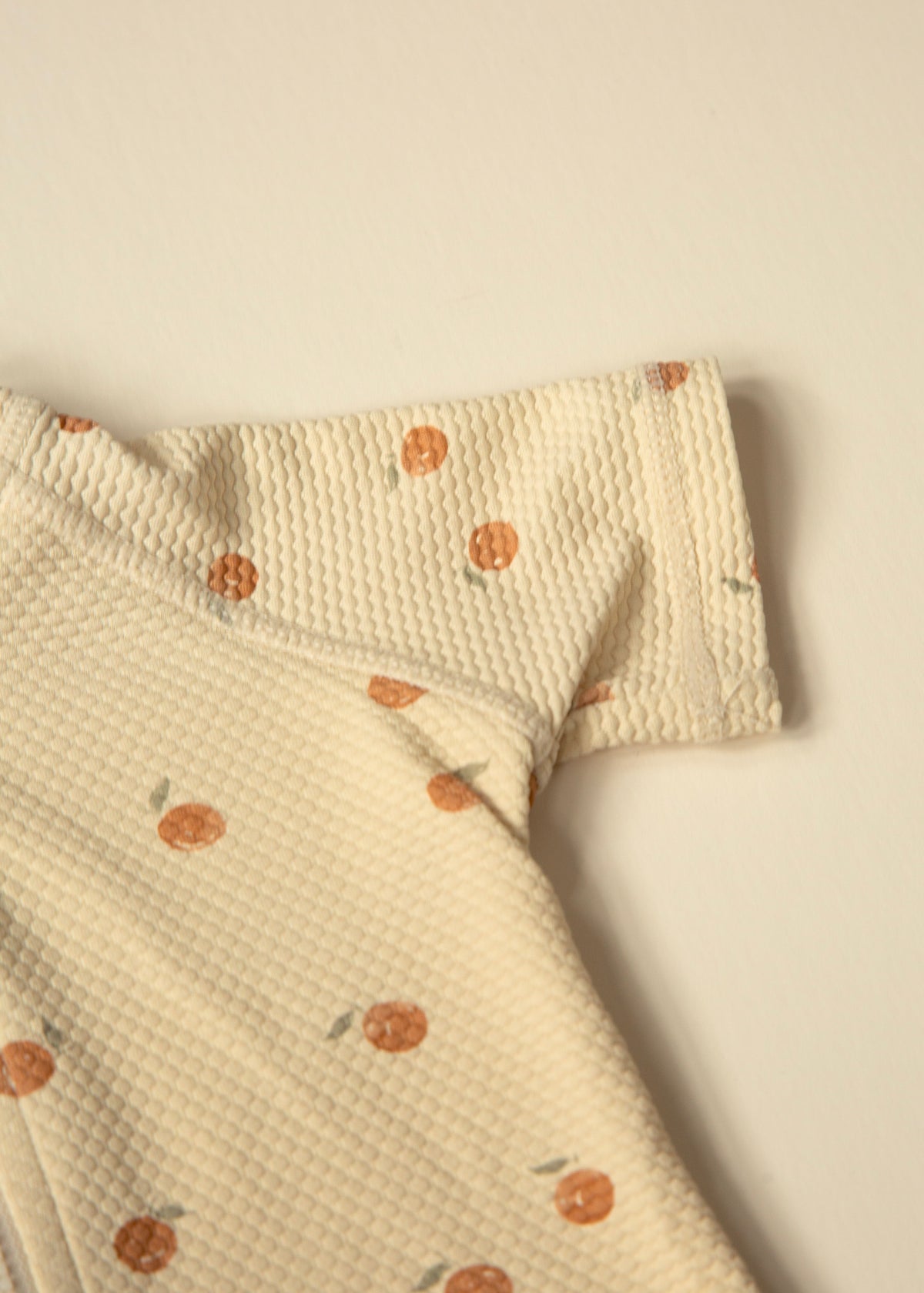 Ryley and Me Orange Print Baby Swimsuit 3M
