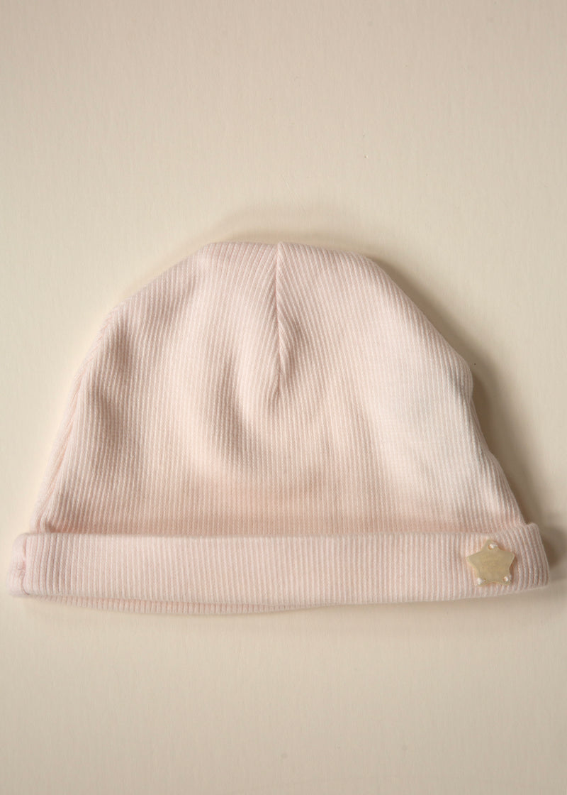 Tartine et Chocolat Pink Baby Hat 3M