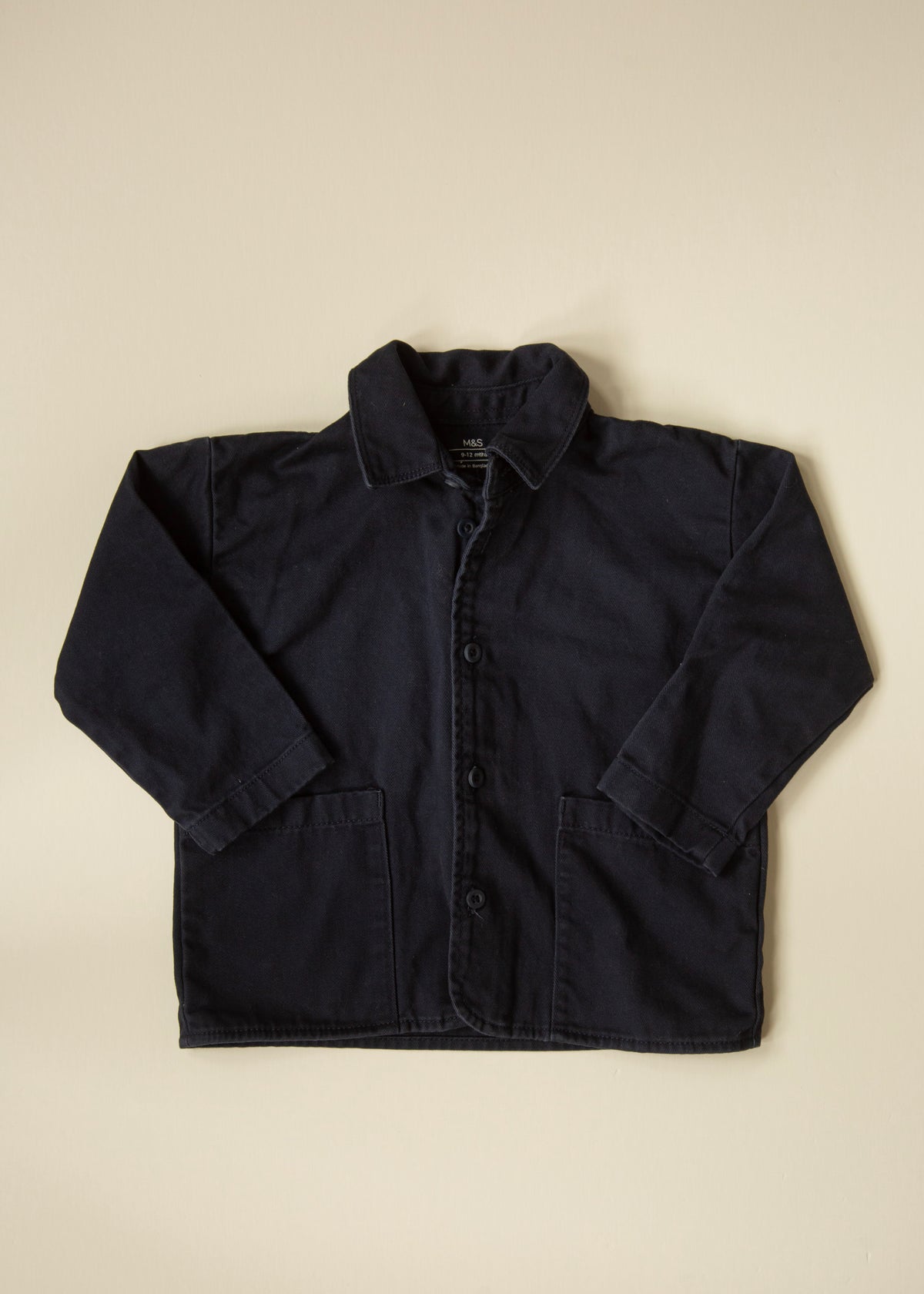 Marks and Spencer Cotton Chore Jacket 9 to 12M