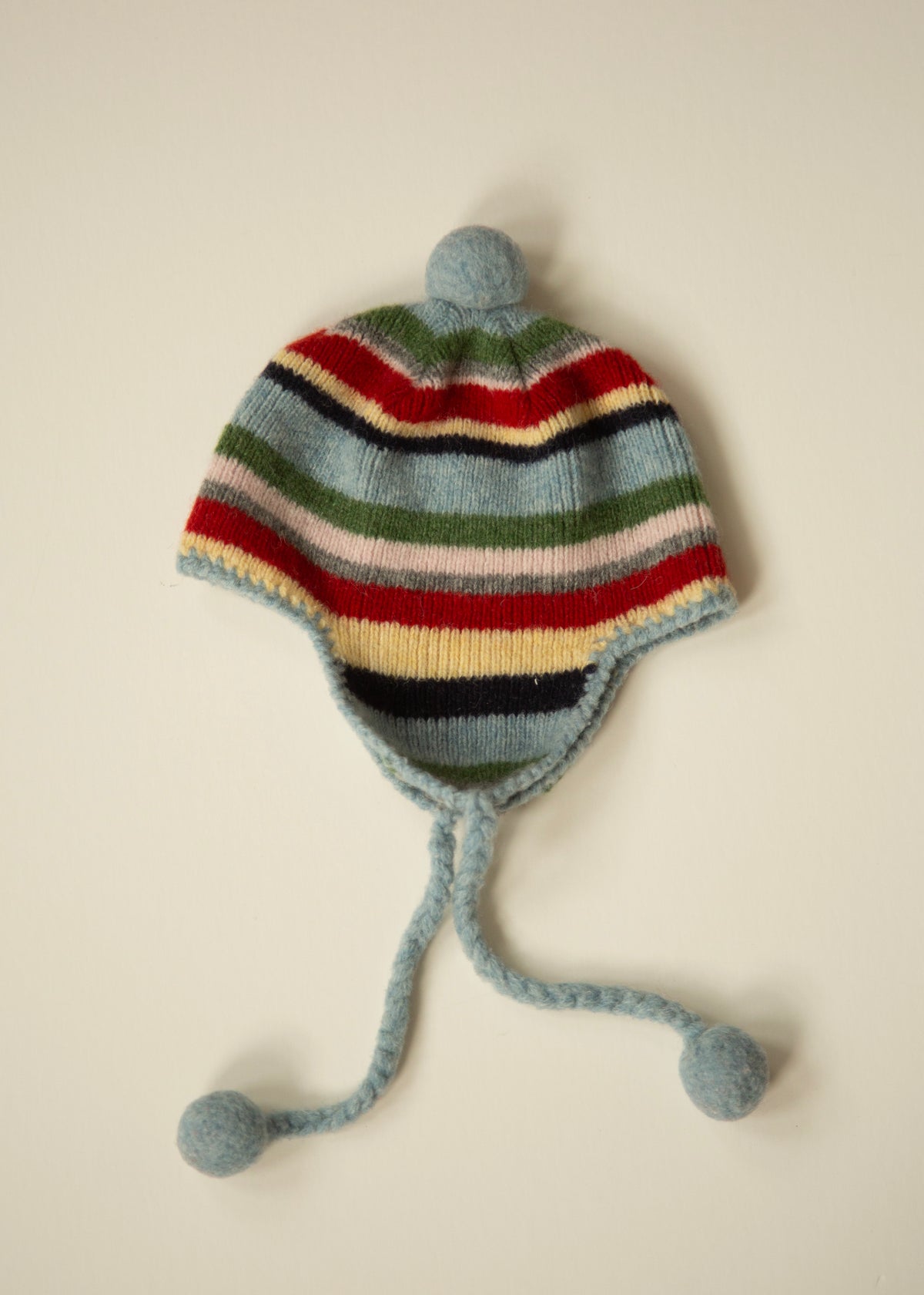Copenhagen Wool Striped Baby Hat