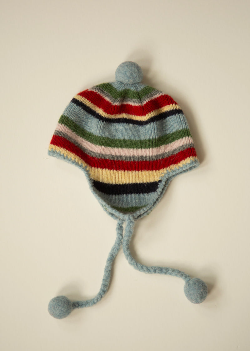 Copenhagen Wool Striped Baby Hat
