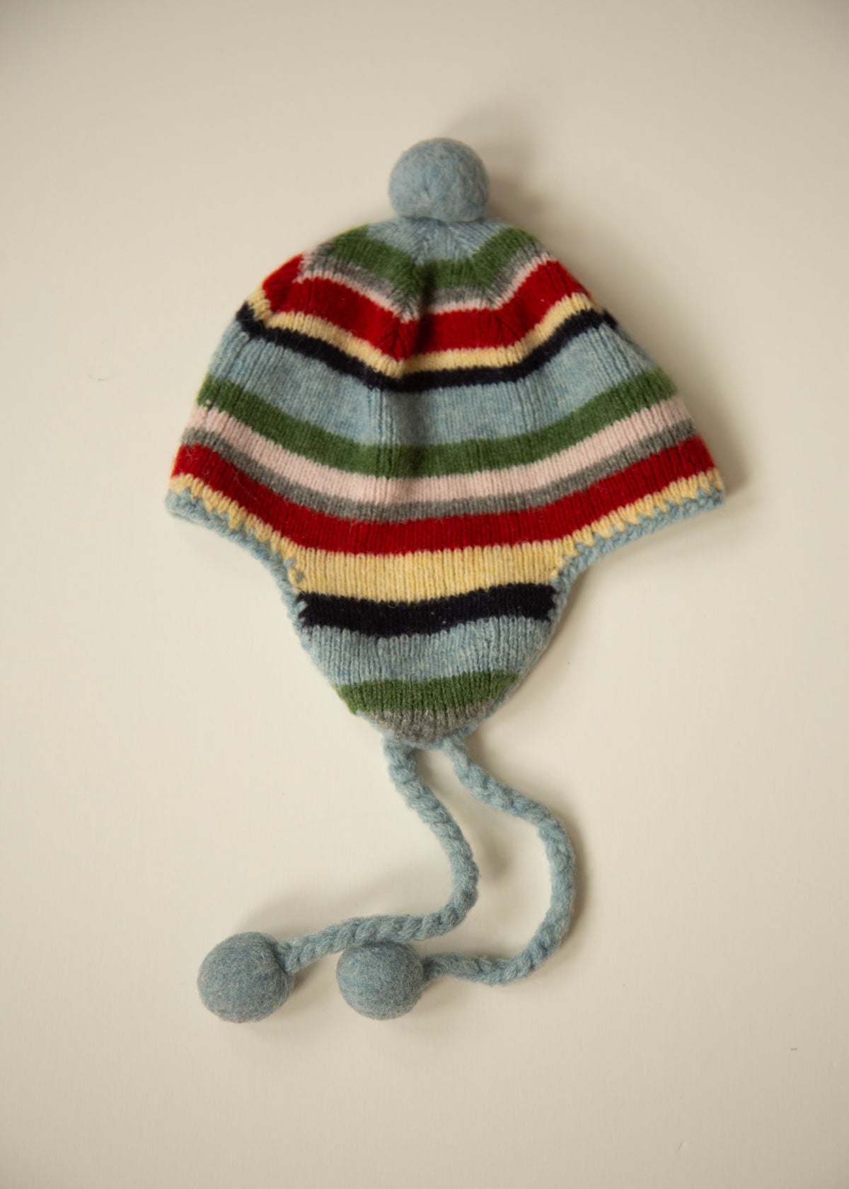 Copenhagen Wool Striped Baby Hat