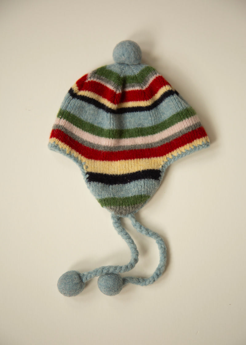 Copenhagen Wool Striped Baby Hat
