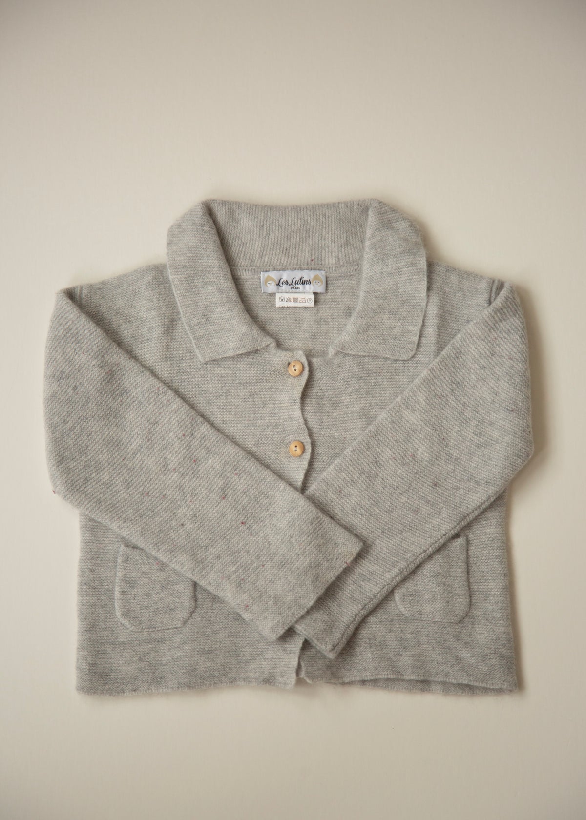 Les Lutins Paris Cashmere Baby Jacket — 9–12 Months