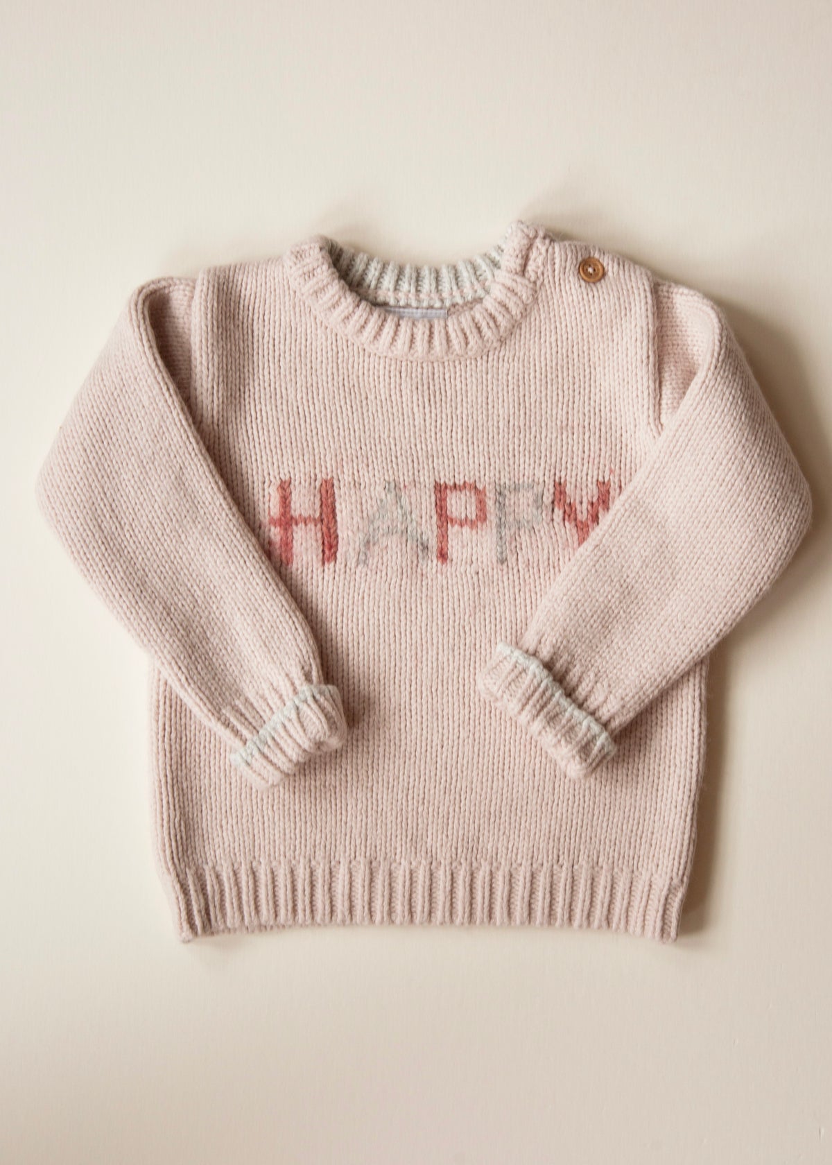 Happy Cotton Baby Knit Sweater