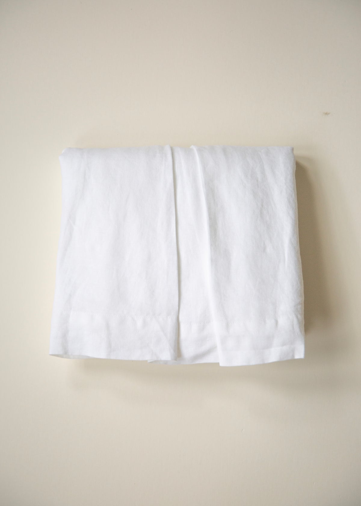 Pottery Barn Baby Linen Crib Skirt