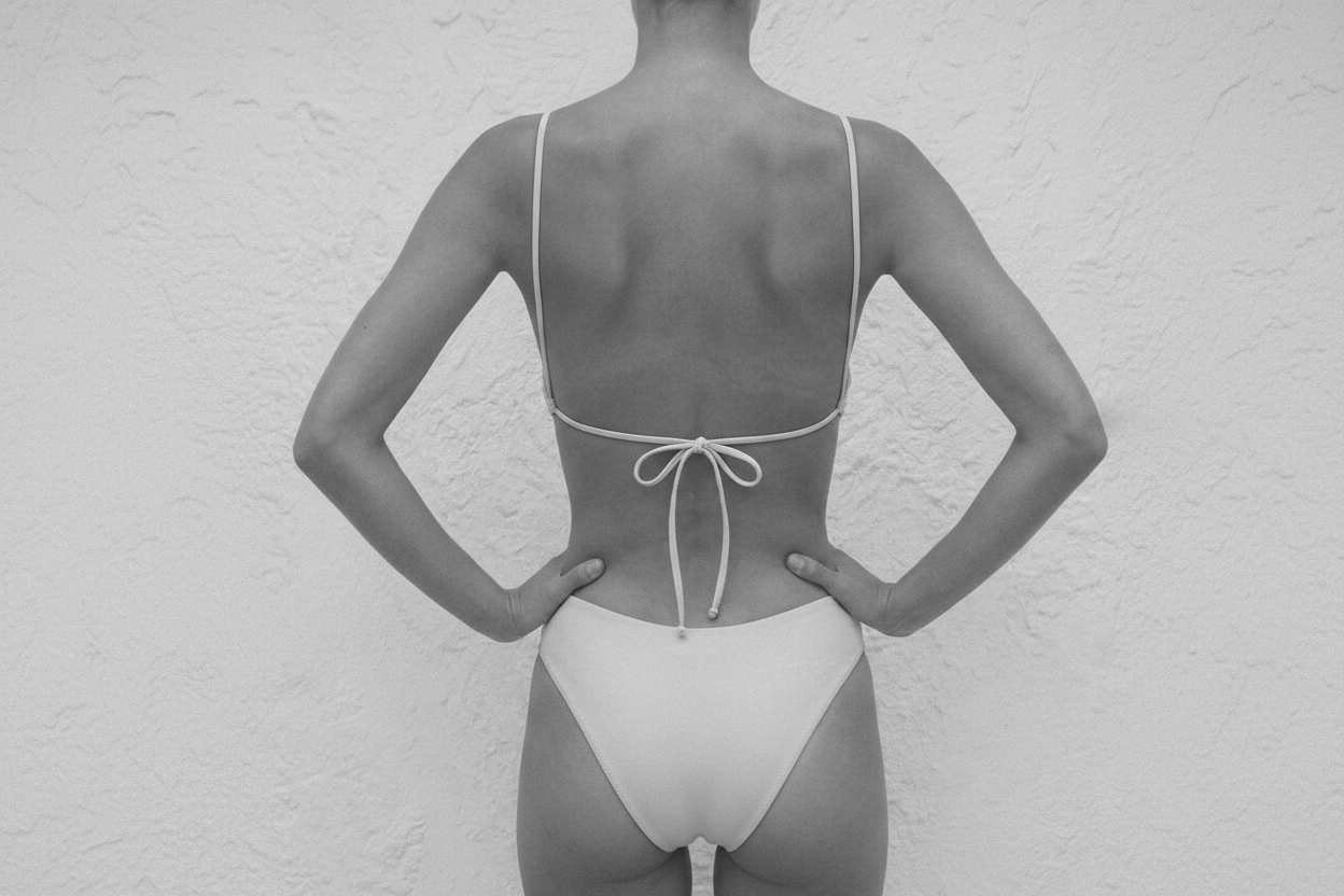 Elsa Cut-Out One-Piece Swimsuit – Ocean Foam