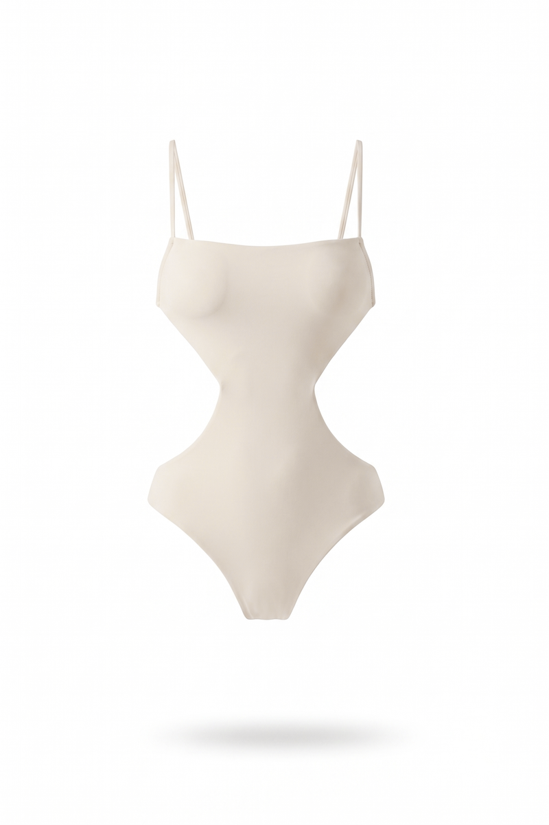 Elsa Structured Swim Creme
