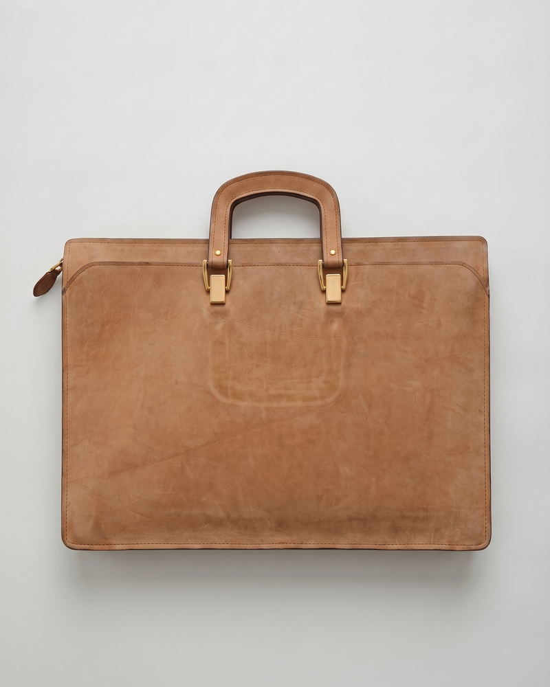Vintage 1995 Artist Leather Document Case