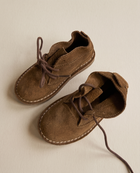 Zara Kids Suede Desert Shoes- size 21