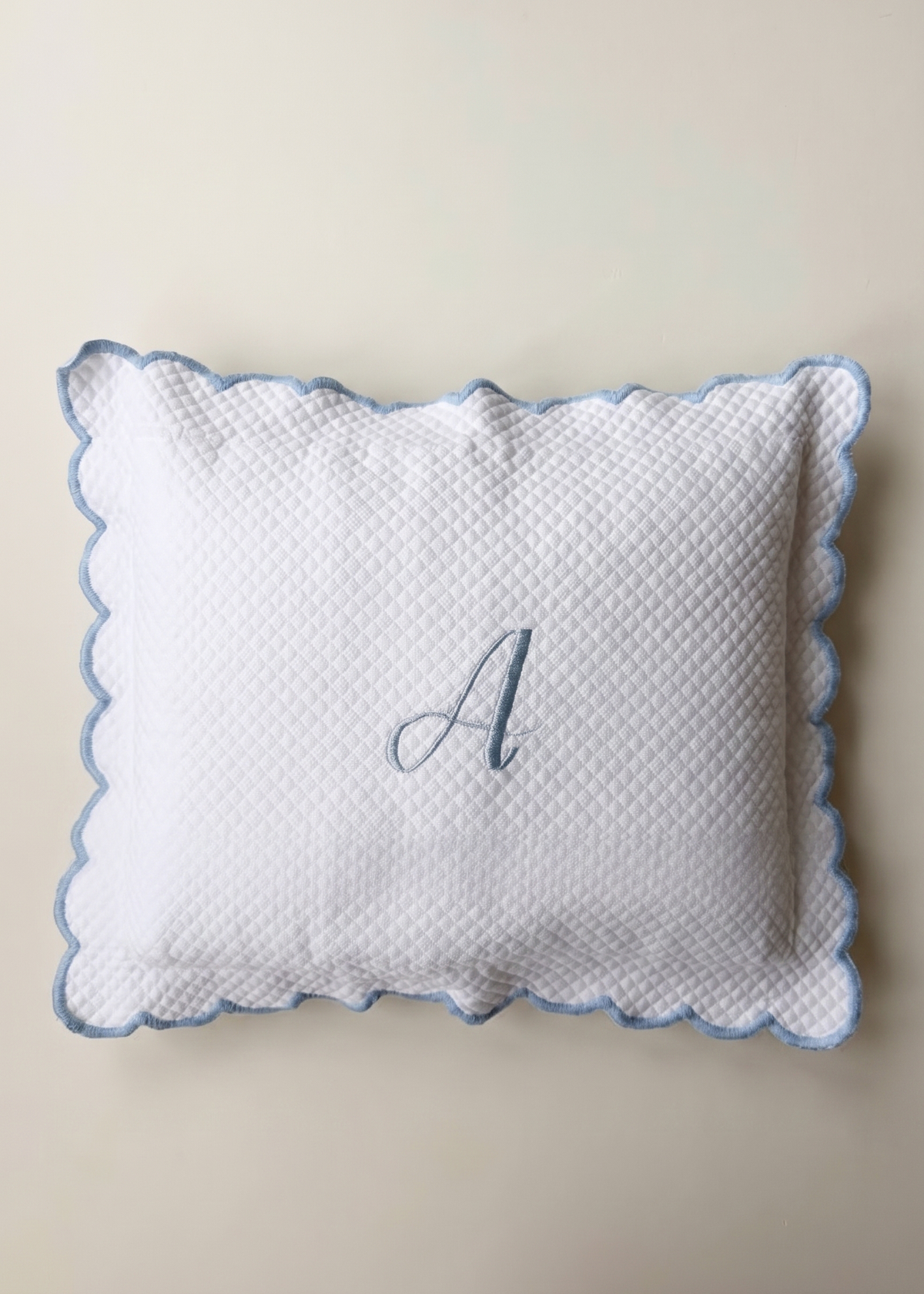 Scalloped Baby Pillow
