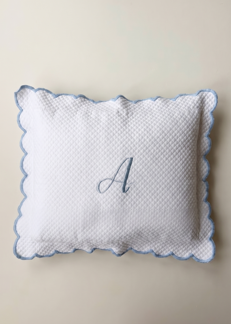 Scalloped Baby Pillow
