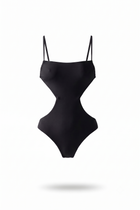Elsa structured Swimsuit – Black