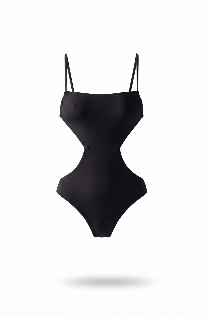 Elsa Structured One-piece – Black