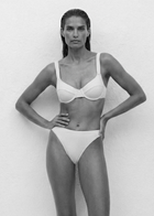 Sofia Bikini Top – Sculpting Support – Cream