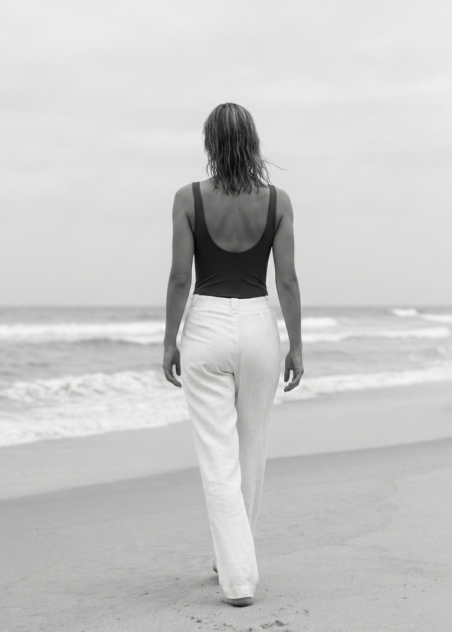 Cotton Linen Pants – Fitted