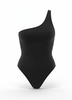 Body/maillot de bain Leonie en lycra - Noir