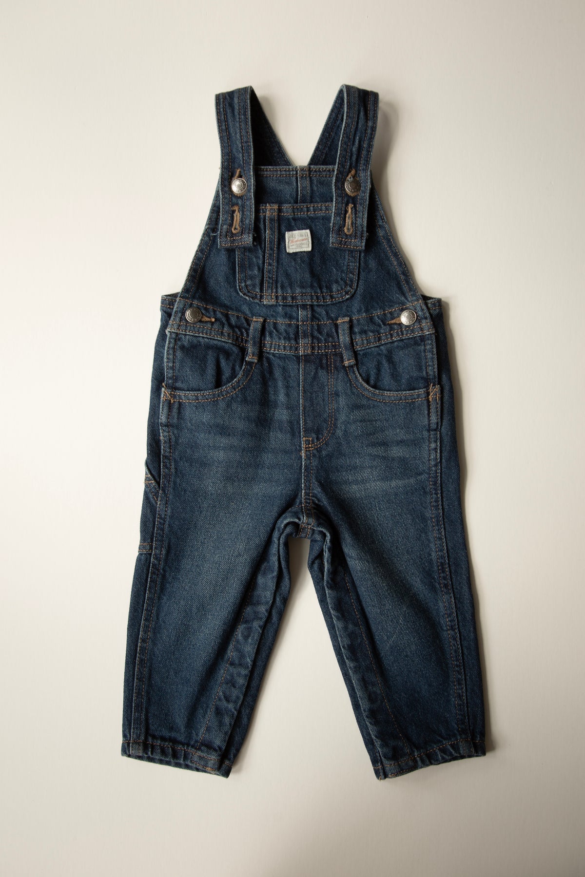 Vintage Denim Overalls -