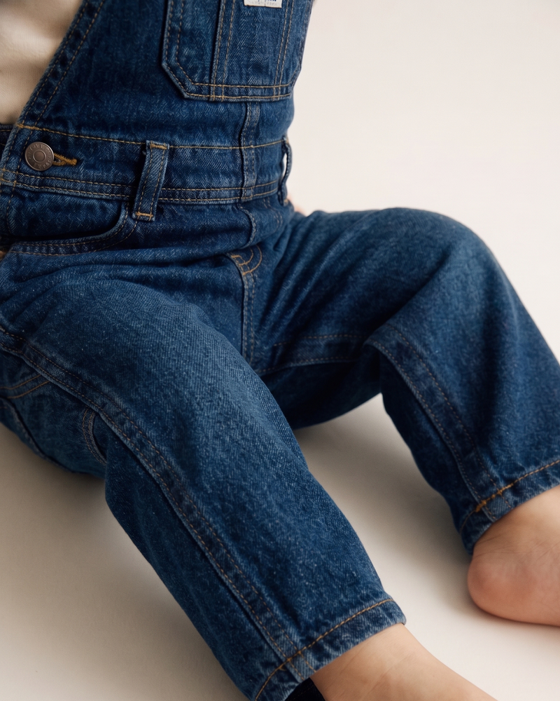 Vintage Denim Overalls -