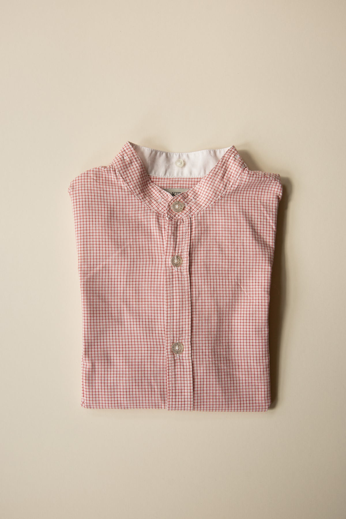 Zara Kids Red Check Shirt — 4–5 Years