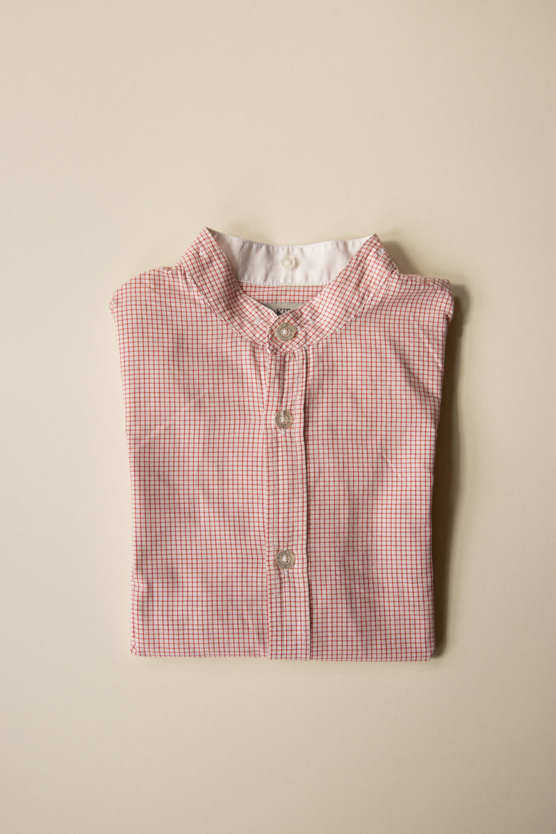 Zara Kids Red Check Shirt — 4–5 Years