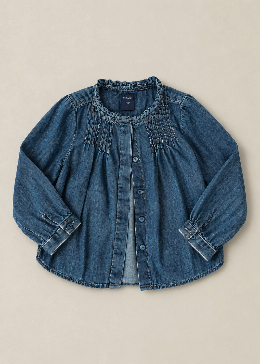 Vintage Baby Gap Denim Blouse