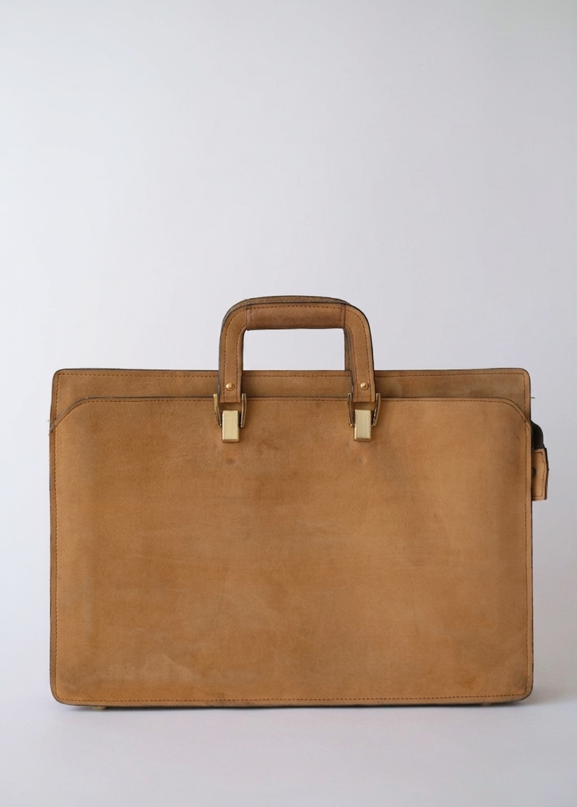 Vintage 1995 Artist Leather Document Case