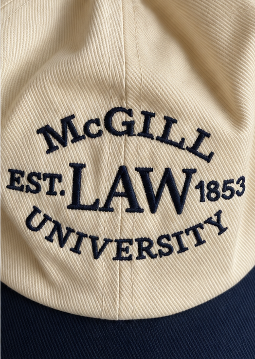 Corrected detail of McGill Law embroidery