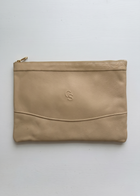 Genuine vintage Leather Carry-all Pouch