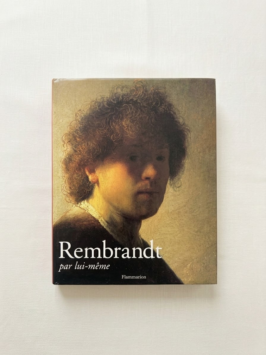 Vintage Rembrandt par lui-même Flammarion art book