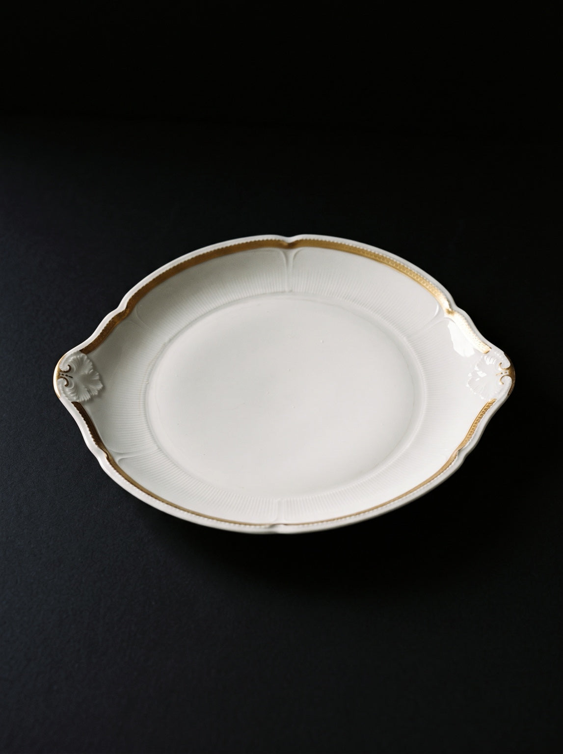 Oval French porcelain platter