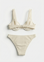 Sofia Bikini Top – Sculpting Support – Cream